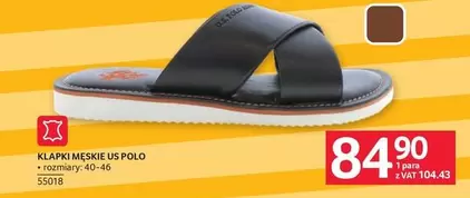 Polo - KLAPKI MĘSKIE US POLO 55018