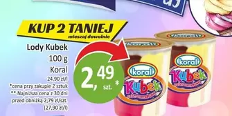 Lody Kubek