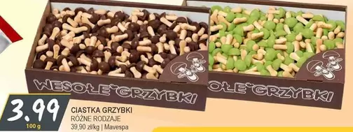Ciastka Grzybki