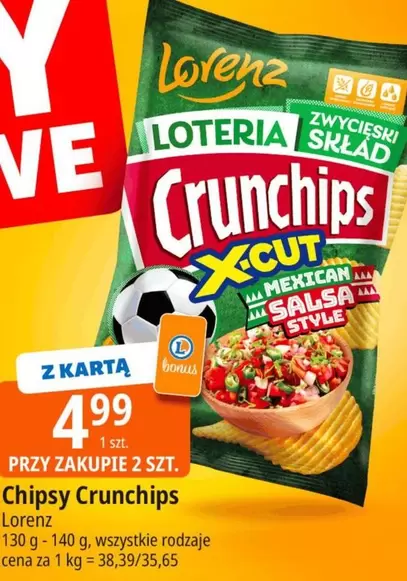 Chipsy Crunchips X-CUT