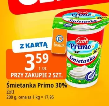 Śmietanka Primo 30%