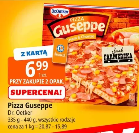 Pizza Giuseppe Ham & Chorizo