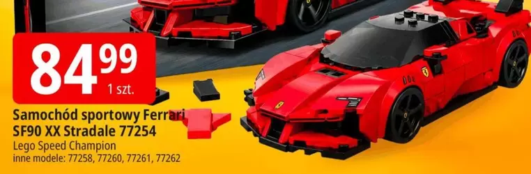Lego - Samochód sportowy Ferrari SF90 XX Stradale 77254
