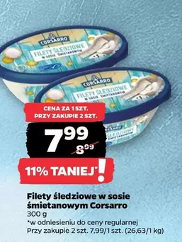 Filety śledziowe w sosie śmietanowym