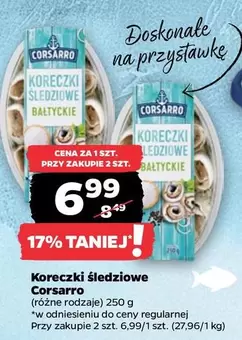 Koreczki śledziowe