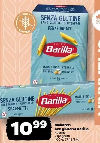 Makaron bez glutenu Penne Rigate