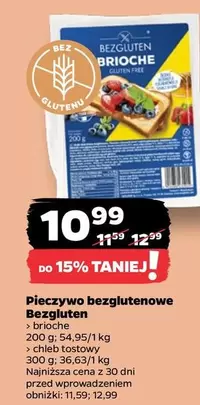 Pieczywo bezglutenowe Bezgluten Brioche