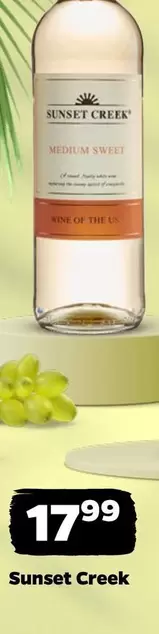 Medium Sweet Wine