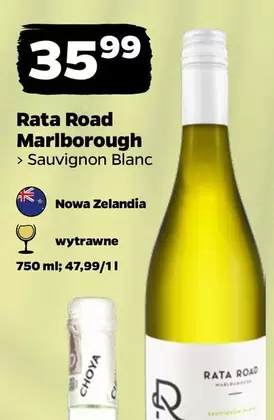 Rata Road Marlborough Sauvignon Blanc