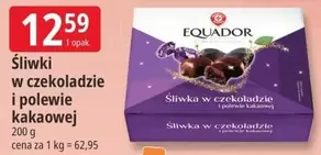 Śliwki w czekoladzie i polewie kakaowej