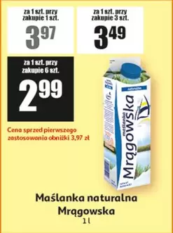Maślanka naturalna