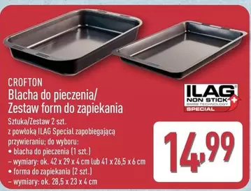 Ok - Blacha do pieczenia/ Zestaw form do zapiekania
