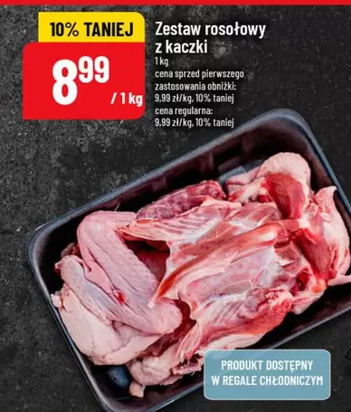Zestaw rosołowy z kaczki