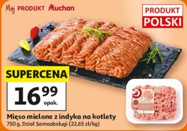 Mięso mielone z indyka na kotlety