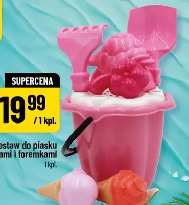 Zestaw do piasku z foremkami