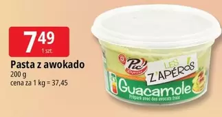 Pasta z awokado Guacamole