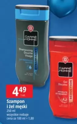 Szampon i żel męski