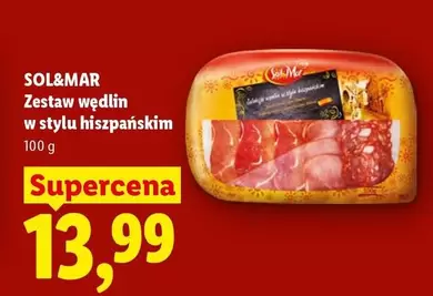 Zestaw wędlin w stylu hiszpańskim