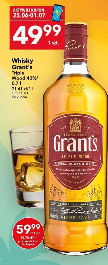 Whisky Triple Wood
