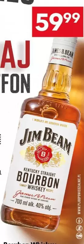 Jim Beam - Bourbon Whiskey