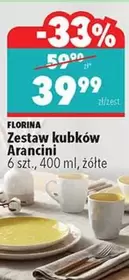 Zestaw kubków Arancini