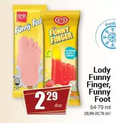 Lody Funny Finger, Funny Foot