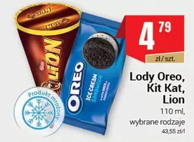 Lody Oreo, Kit Kat, Lion