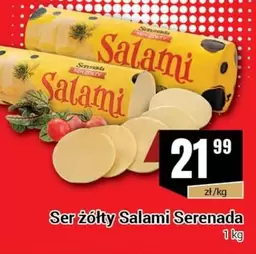 Ser żółty Salami