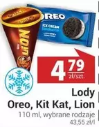 Lody Oreo, Kit Kat, Lion