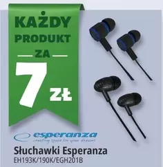 Słuchawki EH193K/190K/EGH201B