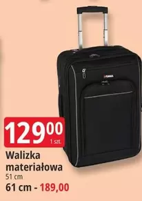 Walizka materiałowa