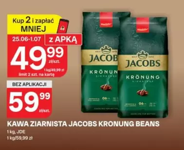 KAWA ZIARNISTA JACOBS KRONUNG BEANS