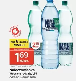 Nałęczowianka Wybrane rodzaje