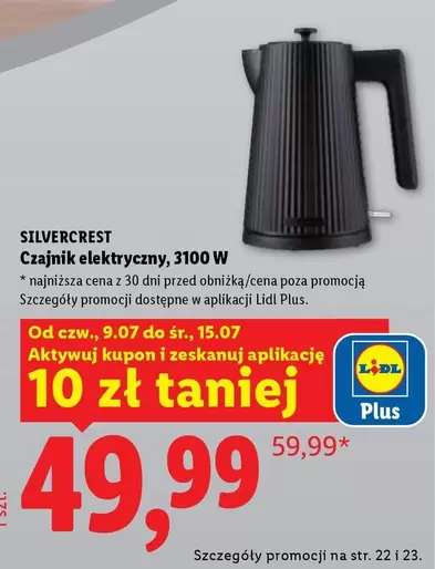 Silvercrest - Czajnik elektryczny, 3100 W