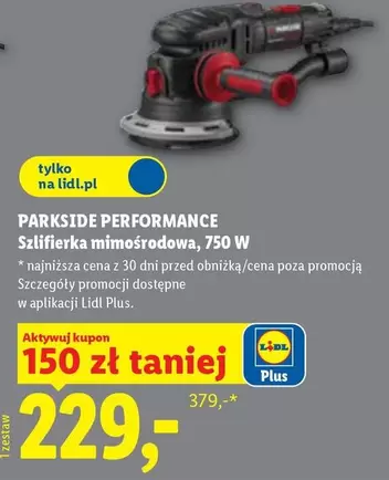 Plus - Szlifierka mimośrodowa, 750 W