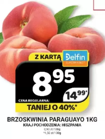 BRZOSKWINIA PARAGUAYO