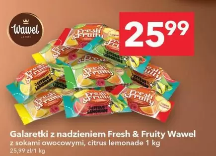 Galaretki z nadzieniem Fresh & Fruity