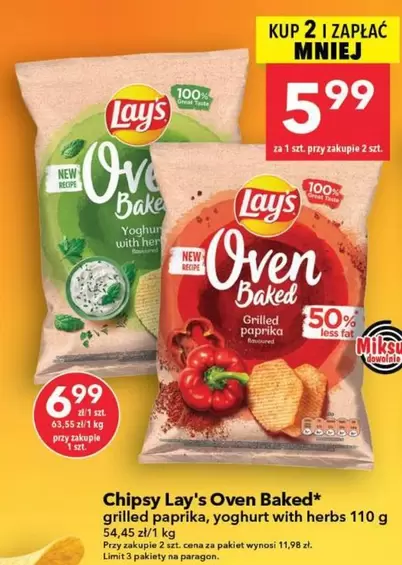Lay'S - Chipsy Lay's Oven Baked