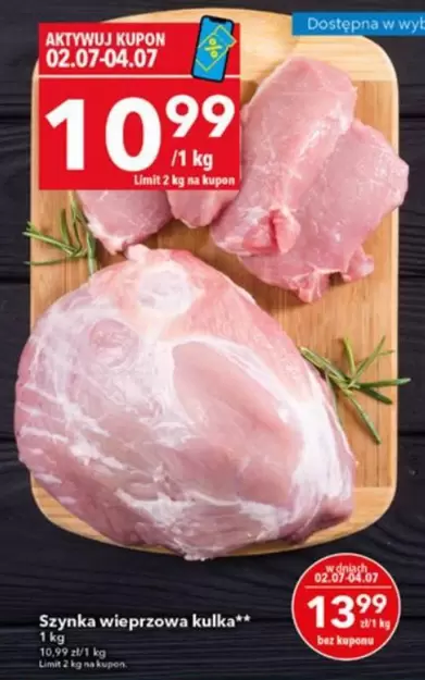 Szynka wieprzowa kulka
