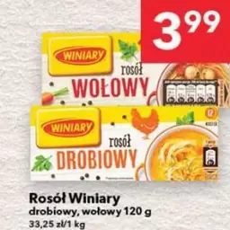 Rosół drobiowy, wołowy