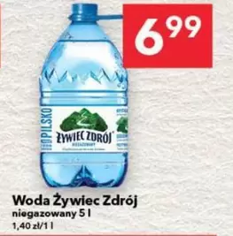 Woda niegazowana