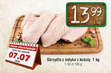 We - Skrzydło z indyka z kością