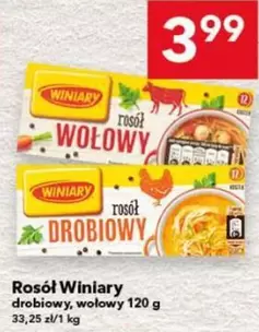 Rosół drobiowy, wołowy