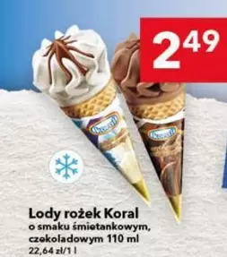 Lody rożek