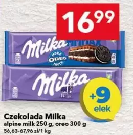 Czekolada alpine milk, oreo