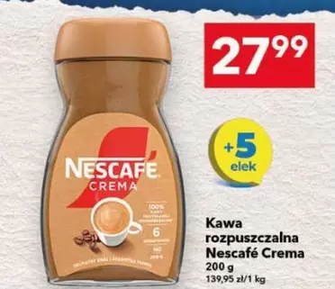 Kawa rozpuszczalna Crema