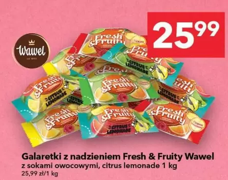 Galaretki z nadzieniem Fresh & Fruity