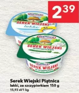 Serek Wiejski lekki, ze szczypiorkiem