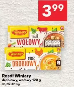 Rosół drobiowy, wołowy