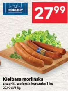 Kiełbasa morlińska z szynki, z piersią kurczaka